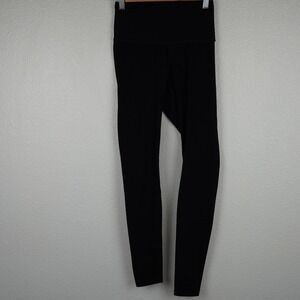 Everlane ReNew Black High Rise Leggings‎ Womens Small Compression Activewear